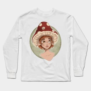 Mushroom Forest Fairy Long Sleeve T-Shirt